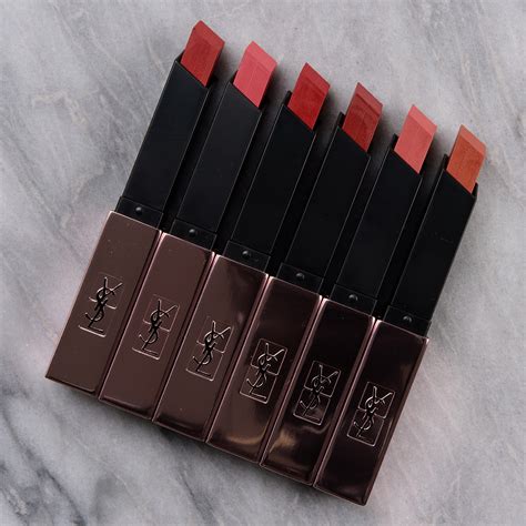 ysl lip matte swatches|where to buy ysl lipstick.